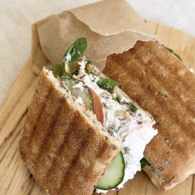 Tunsandwich med hjemmelavet tunsalat